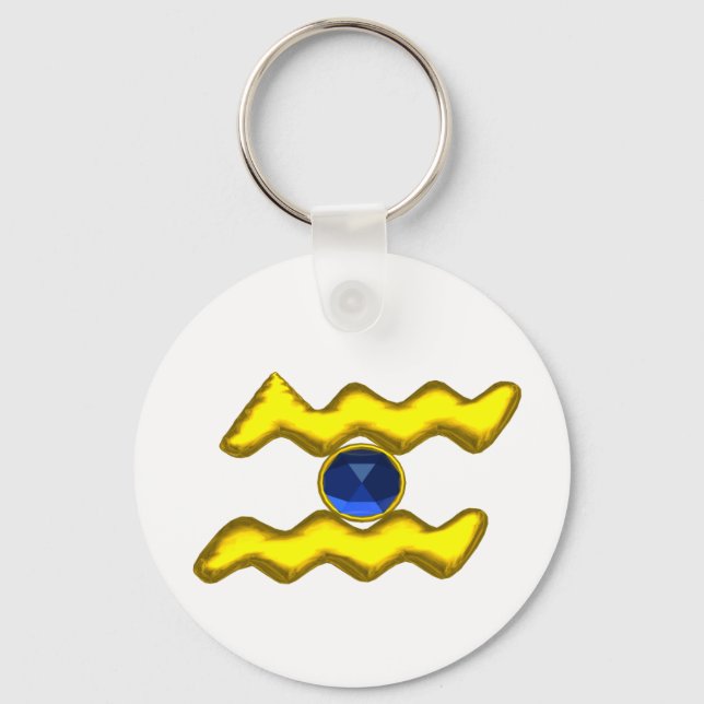 AQUARIUS KEY RING (Front)