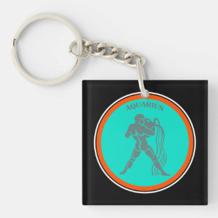 Aquarius Keychain
