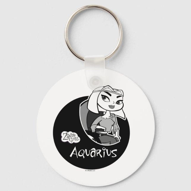 Aquarius Keychain (Front)