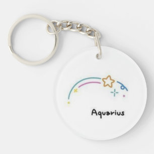 Aquarius Keychain