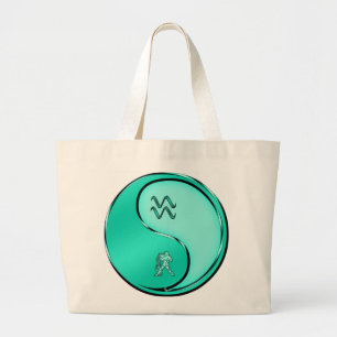 Aquarius Large Tote Bag