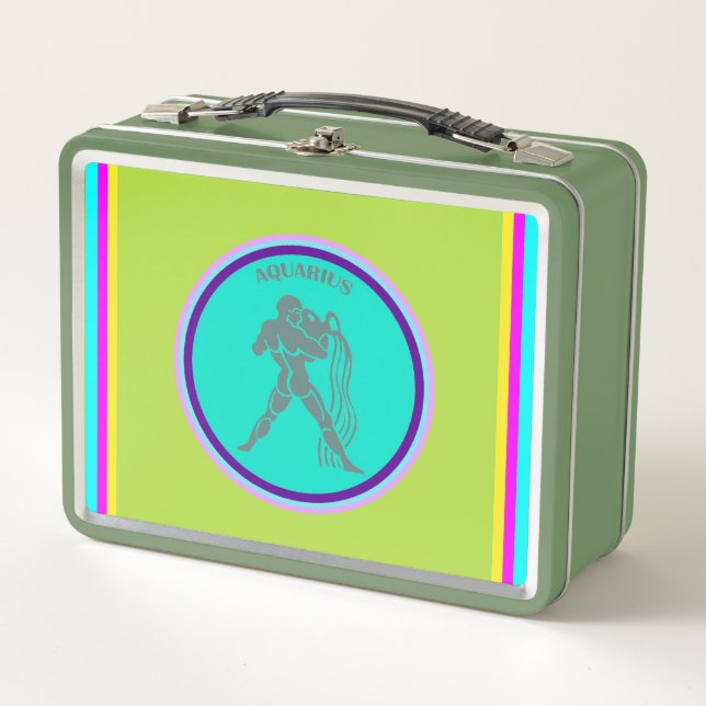 Aquarius Lunch Box (Front)