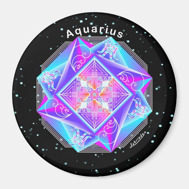 Aquarius Magnet (Front)