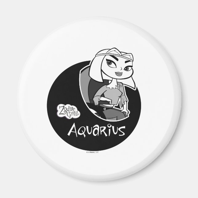 Aquarius Magnet (Front)