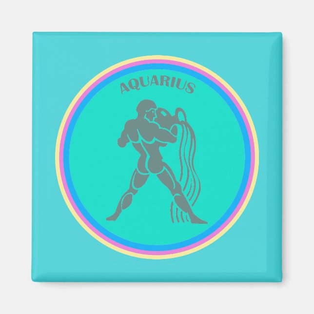 Aquarius Magnet (Front)