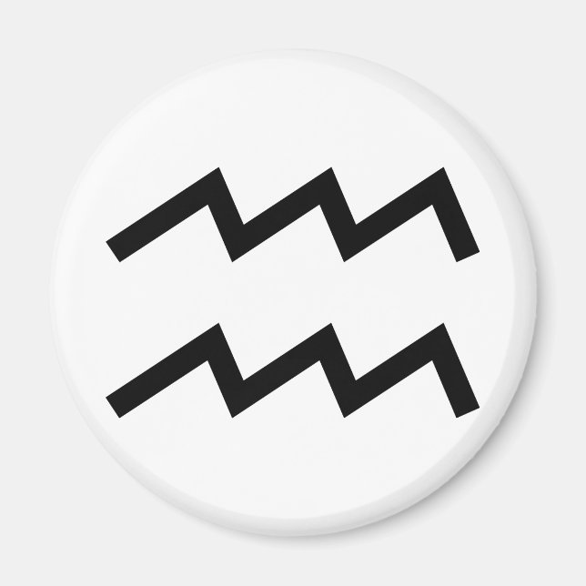 Aquarius Magnet (Front)