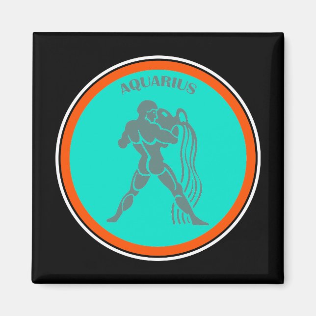 Aquarius Magnet (Front)