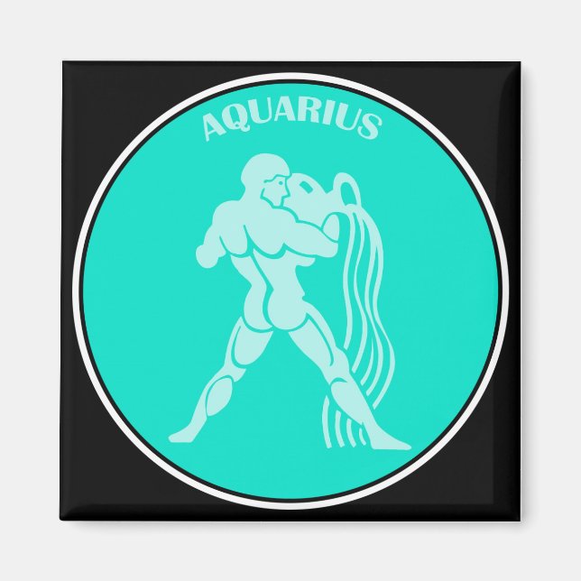 Aquarius Magnet (Front)