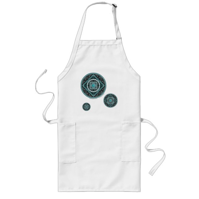 Aquarius Mandala Apron (Front)