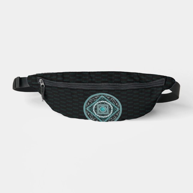 Aquarius Mandala Bum Bags (Front)