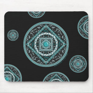 Aquarius Mandala Mousepad
