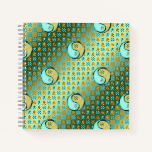 Aquarius & Metal Dragon Notebook