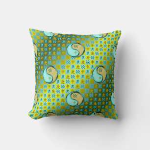 Aquarius & Metal Monkey Cushion