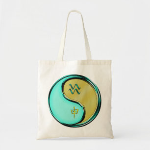 Aquarius & Metal Monkey Tote Bag