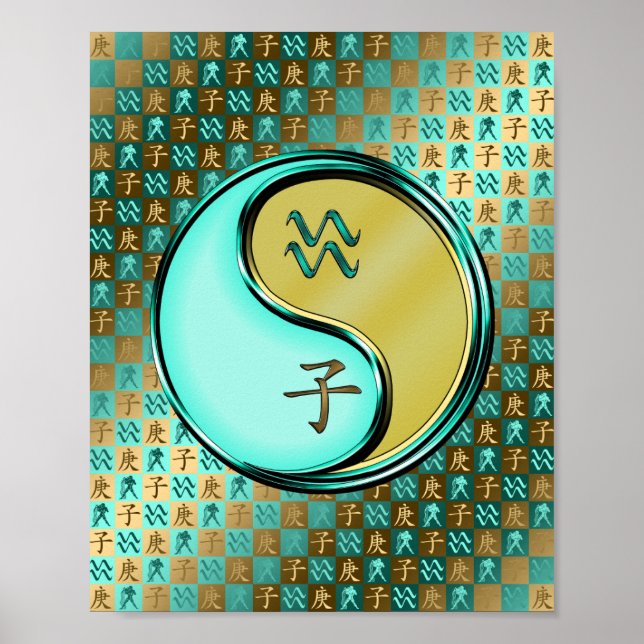 Aquarius & Metal Rat Poster (Front)