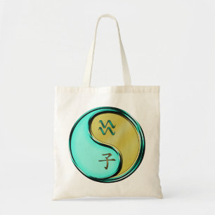 Aquarius & Metal Rat Tote Bag
