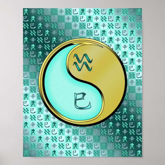 Aquarius & Metal Snake Poster (Front)