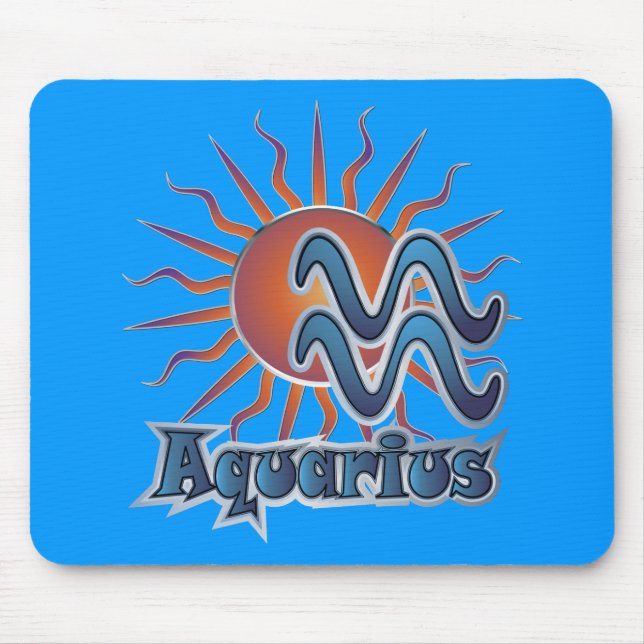 Aquarius Mouse Pad (Front)