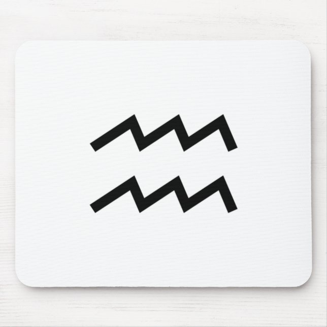 Aquarius Mouse Pad (Front)