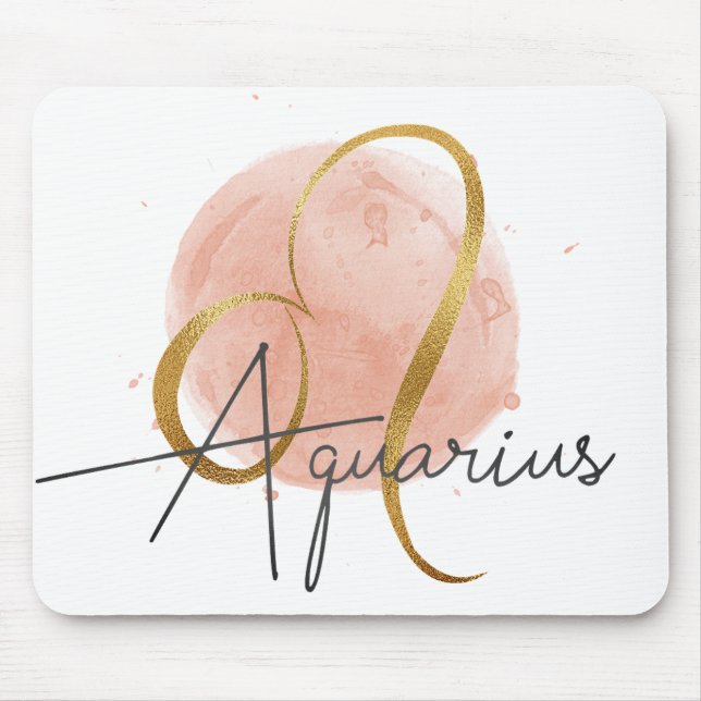 Aquarius Mouse Pad (Front)