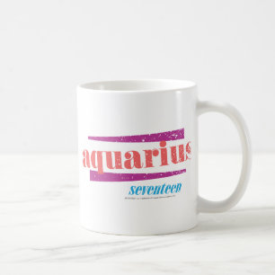 Aquarius Pink Coffee Mug