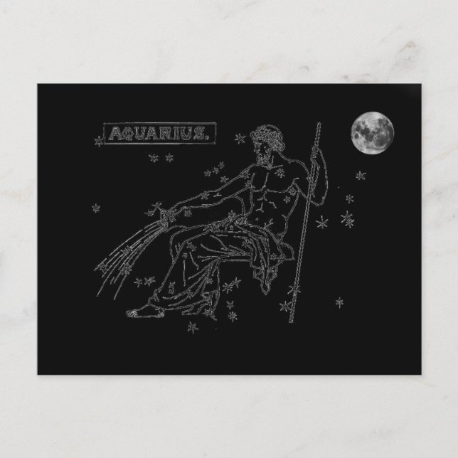 Aquarius  Postcard (Front)