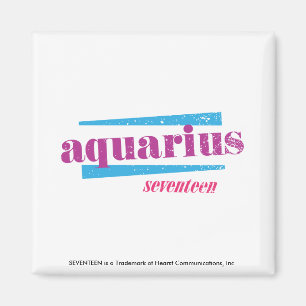 Aquarius Purple Magnet
