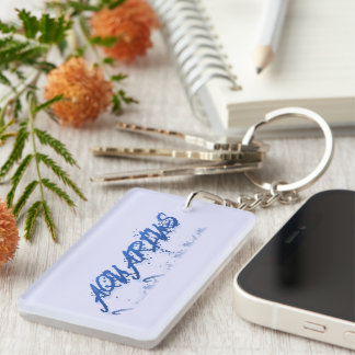 Aquarius Reflection Key Ring