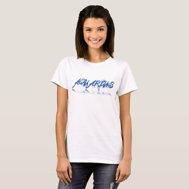 Aquarius Reflection T-Shirt (Front Full)