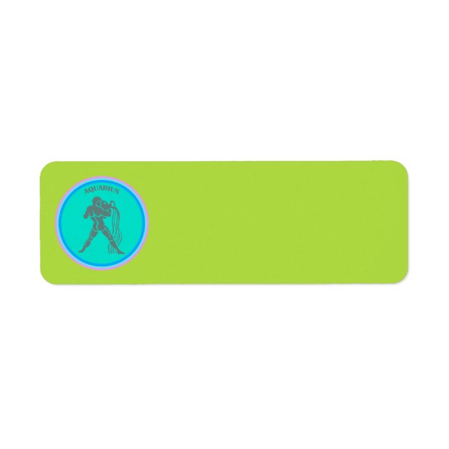 Aquarius Return Address Label (Front)