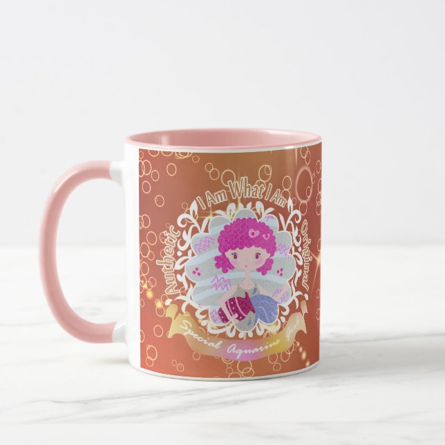 Aquarius Signs  Mug (Left)