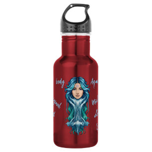 Aquarius Spiritual Zodiac Design-Astrology Fitness 532 Ml Water Bottle