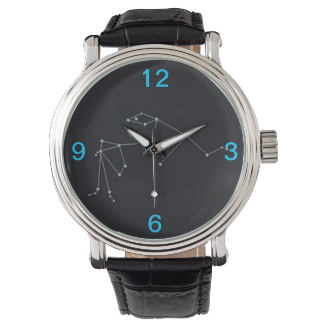Aquarius Star Map Watch (Front)