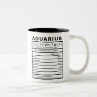 Aquarius Star Sign Nutrition Facts Statistics