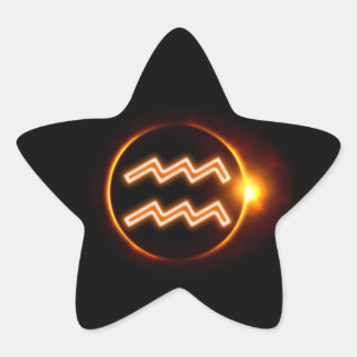 Aquarius Star Sticker