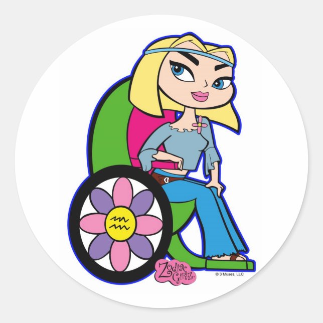 Aquarius Stickers (Front)