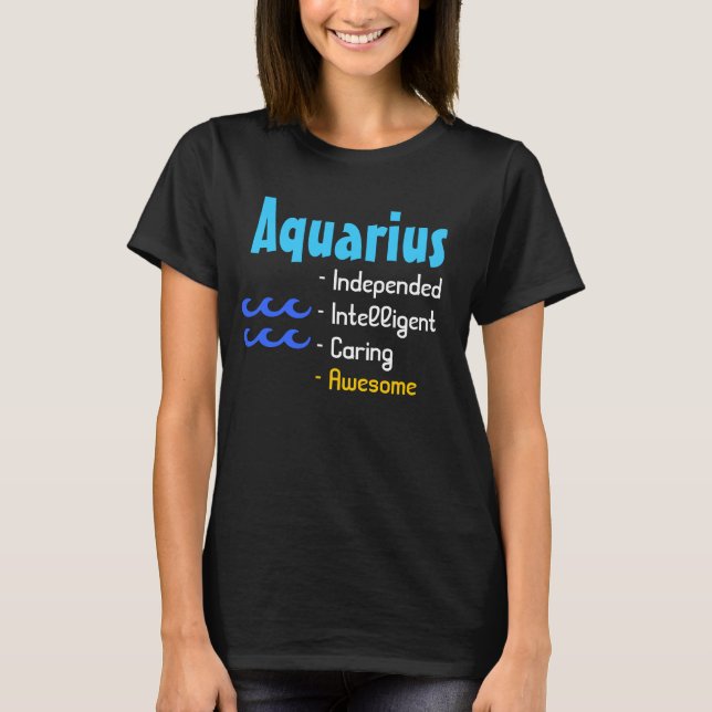 Aquarius T-Shirt (Front)