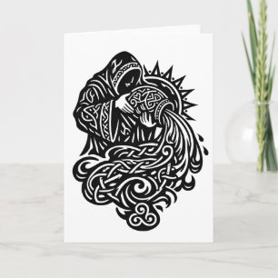 Aquarius — The Water Bearer by BurnsInHell Card