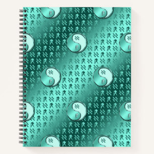 Aquarius the Water Bearer Notebook