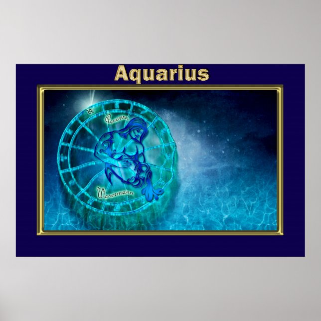 Aquarius the Water Bearer Poster (Front)