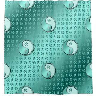 Aquarius the Water Bearer Shower Curtain