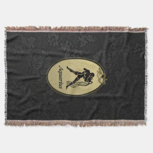 Aquarius Throw Blanket