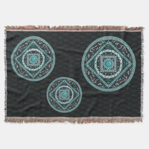 Aquarius Throw Blanket