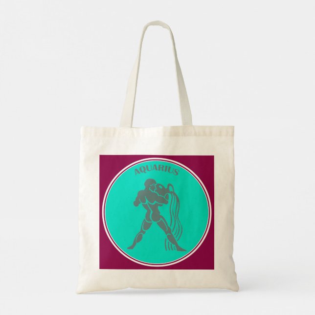 Aquarius Tote Bag (Back)