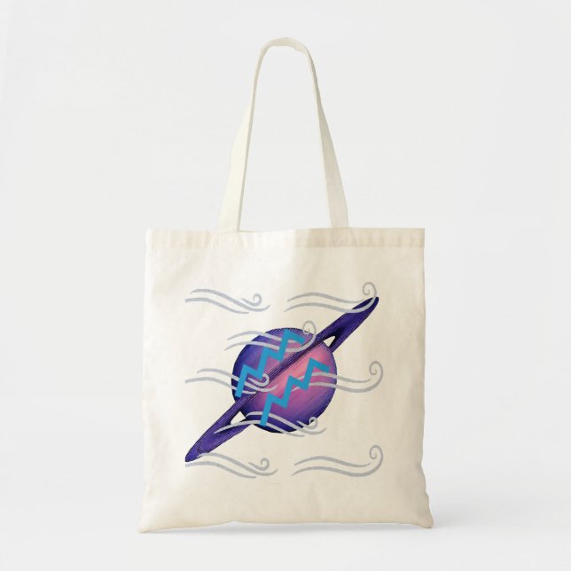 Aquarius Tote Bag (Front)