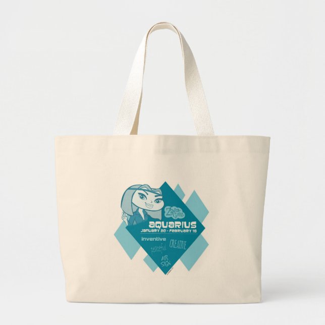 Aquarius Tote Bag (Front)