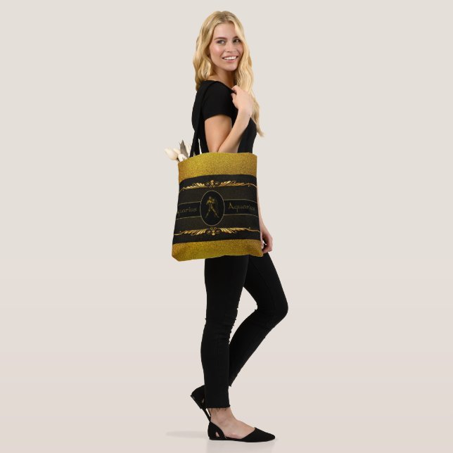 Aquarius Tote Bag (On Model)