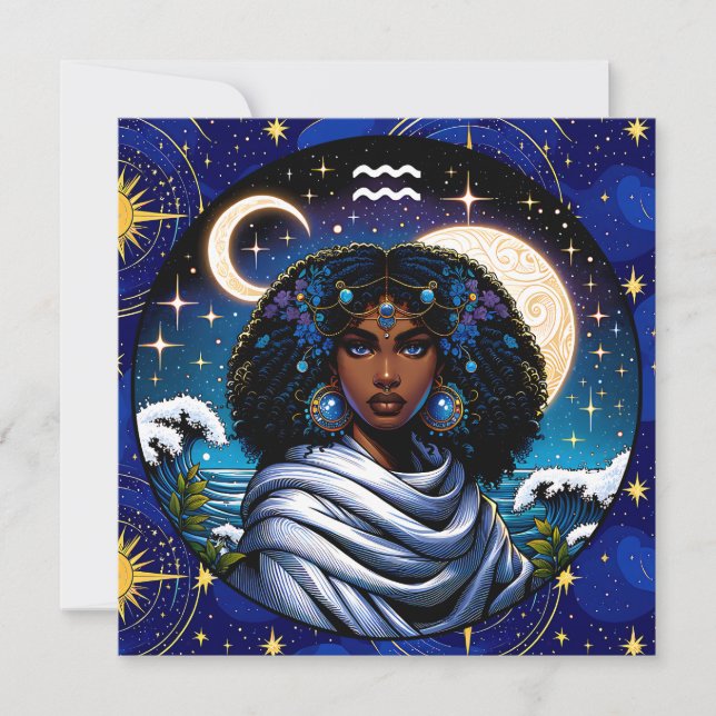 Aquarius Traits and Dates  | Water Bearer (Front)