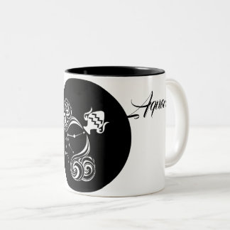Aquarius Two-Tone Coffee Mug