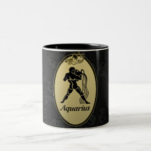 Aquarius Two-Tone Coffee Mug